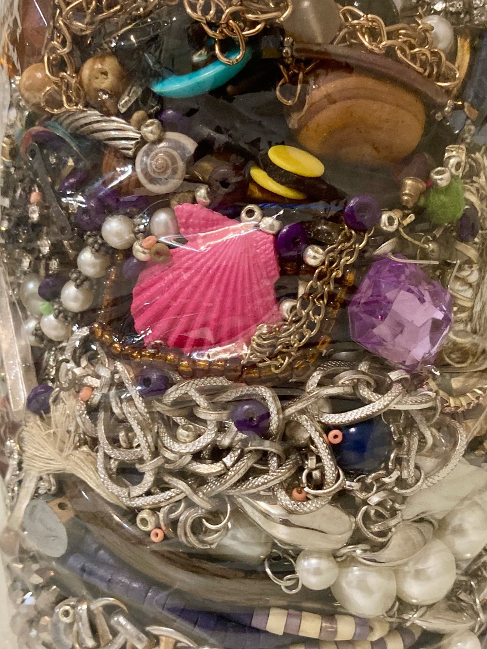 Mystery 3 lb + Fun crafters jewelry accessories parts Lot